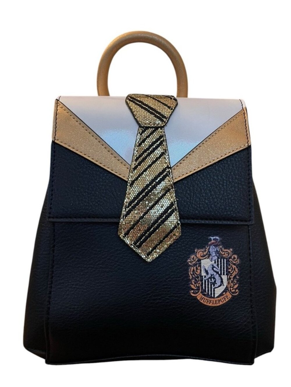 Danielle Nicole Harry Potter Hufflepuff Uniform Mini Backpack Purse Bag